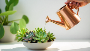 روش‌های صحیح آبیاری گیاهان آپارتمانی در فصول مختلف