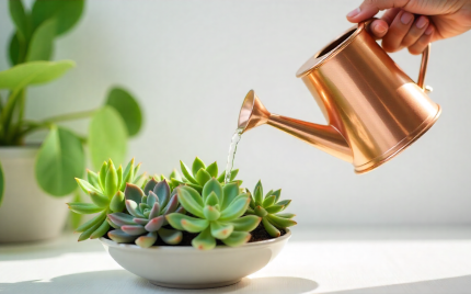 روش‌های صحیح آبیاری گیاهان آپارتمانی در فصول مختلف